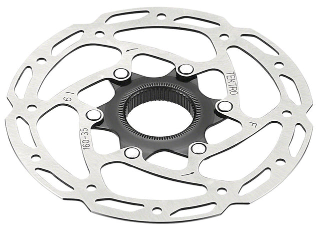 Tektro Tr140-35 Disc Brake Rotor - 140mm, Center-lock, Silver Silver