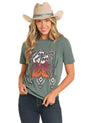 Rock & Roll Denim Western Tour Graphic Tee