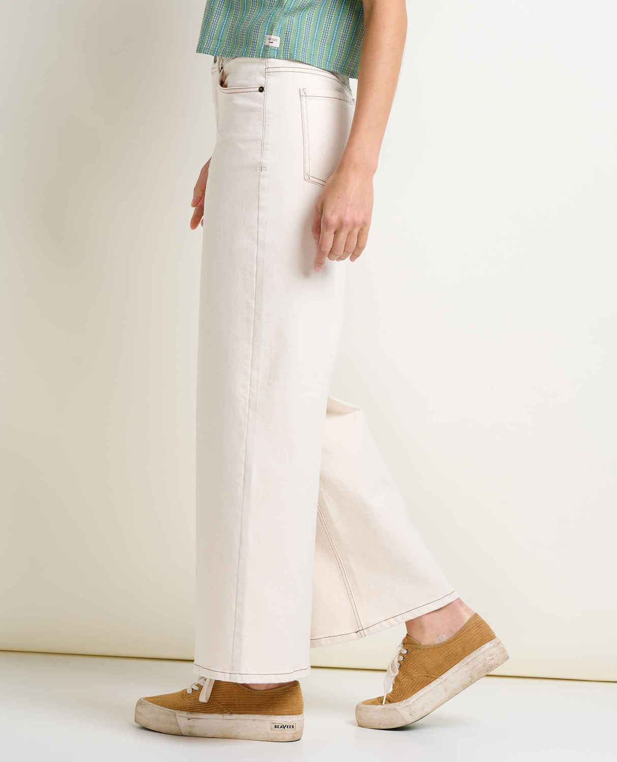 Toad & Co Balsam Wide Leg Pant - Natural