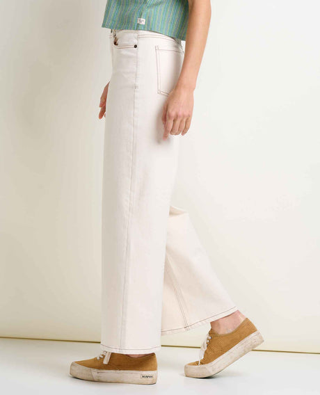 Toad & Co Balsam Wide Leg Pant - Natural