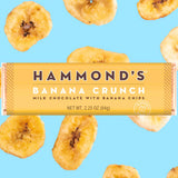 Hammond's Candies Banana Crunch Milk Chocolate Bar