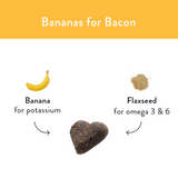 Shameless Pet Bananas for Bacon Soft Baked Dog Treat