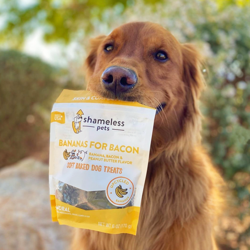 Shameless Pet Bananas for Bacon Soft Baked Dog Treat