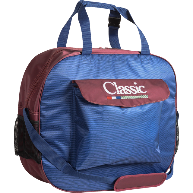 Classic Rope Basic Rope Bag - Navy Chevron / Merlot