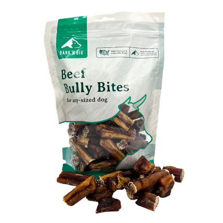 Bark 'N Big Beef Bully Stick Bites - 1lb