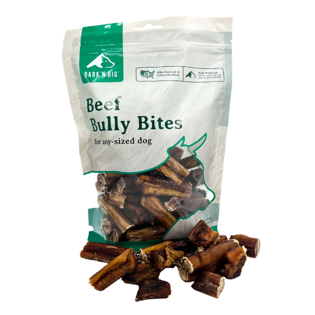 Bark 'N Big Beef Bully Stick Bites - 1lb