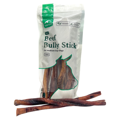 Bark 'N Big Beef Bully Stick Thick 12in - 5ct THICK / 12IN