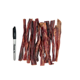 Bark 'N Big Beef Steer Bully Stick Thick 6in - 12ct.