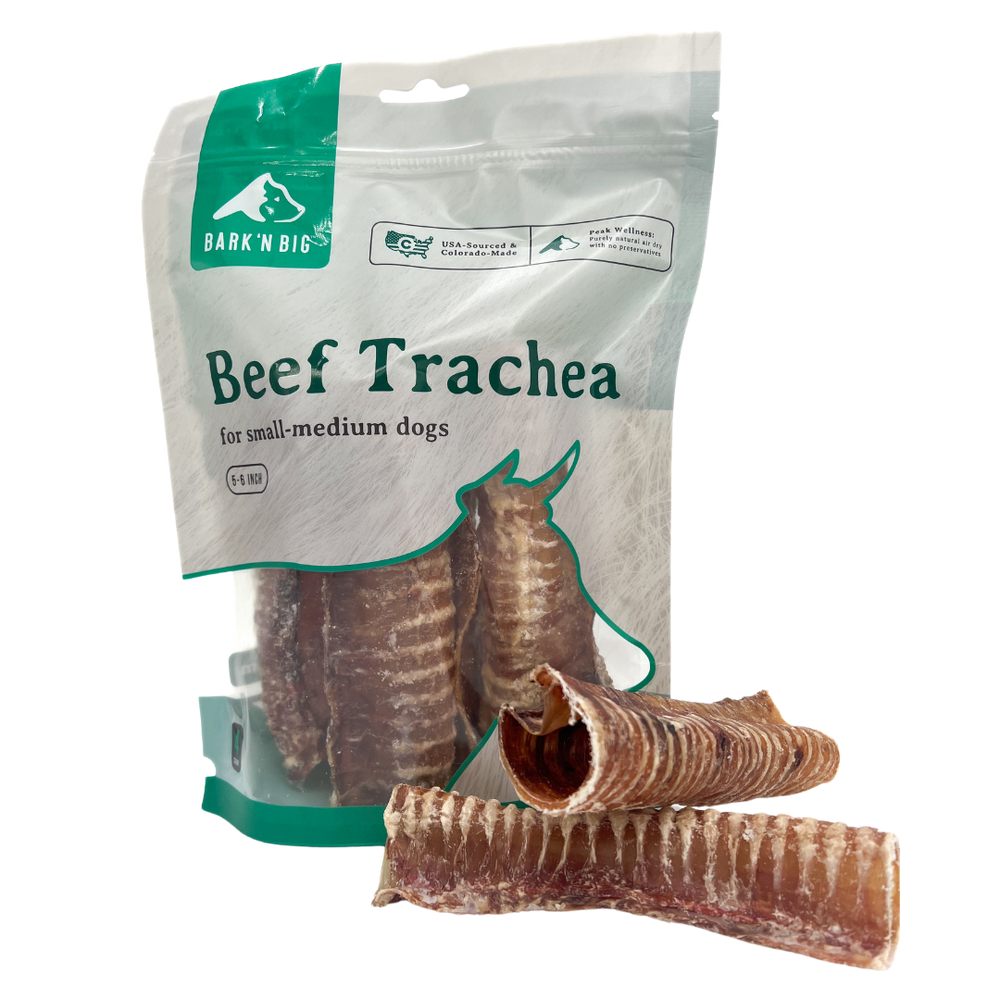 Bark 'N Big Beef Trachea 6in - 4ct 4IN-6IN