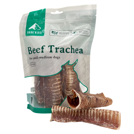 Bark 'N Big Beef Trachea 6in - 4ct 4IN-6IN