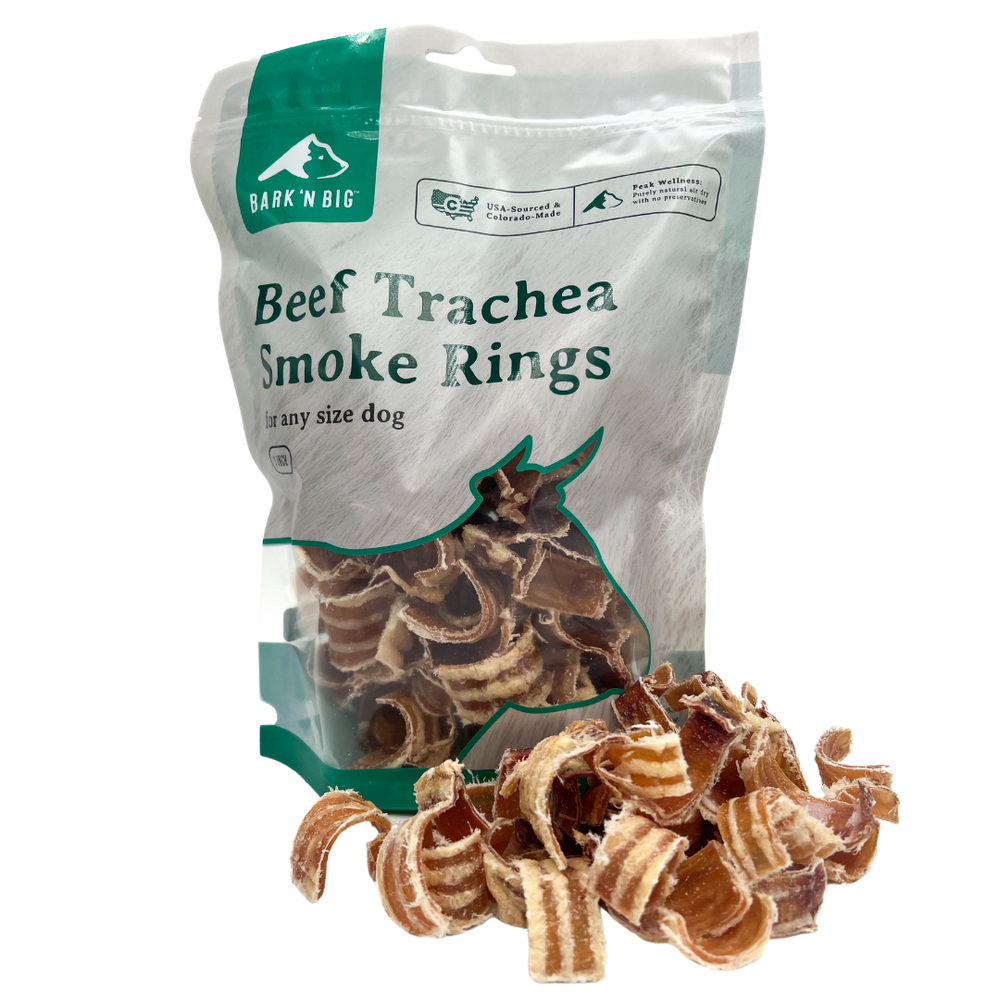 Bark 'N Big Beef Trachea Smoke Rings - 10oz