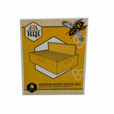 Harvest Lane Honey Beekeeping Medium Box Combo Honey Super (Painted & Assembled) - 10 Frames