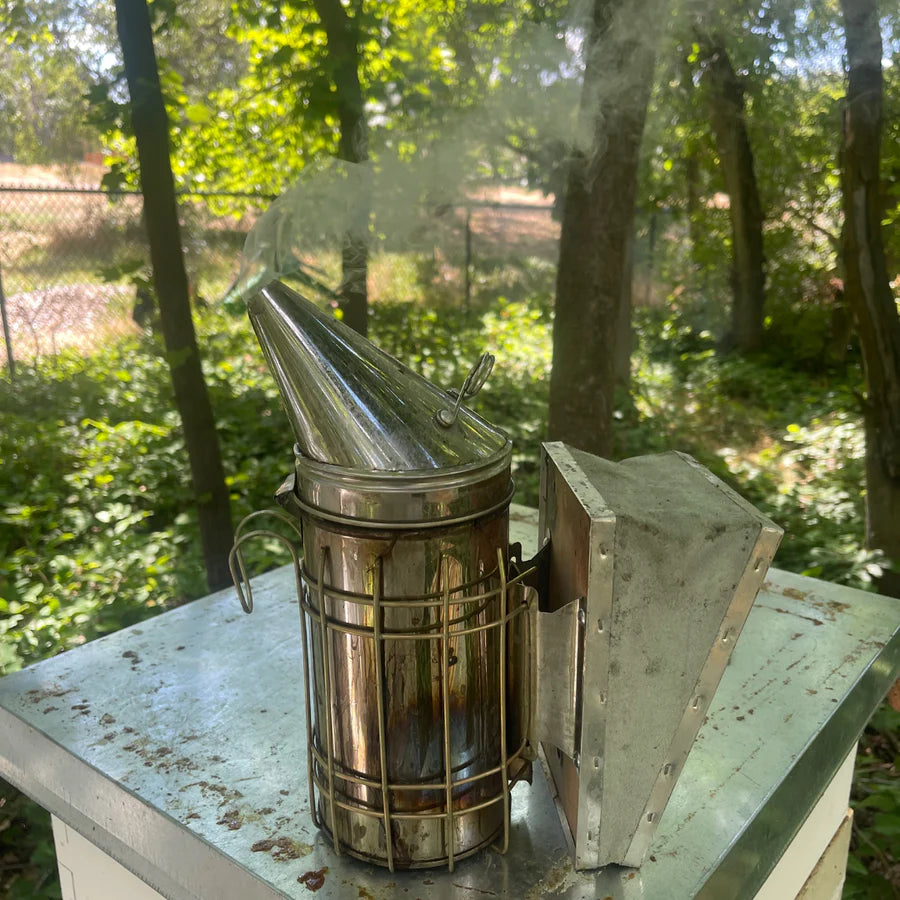 Harvest Lane Honey Beekeeping Metal Smoker - Standard