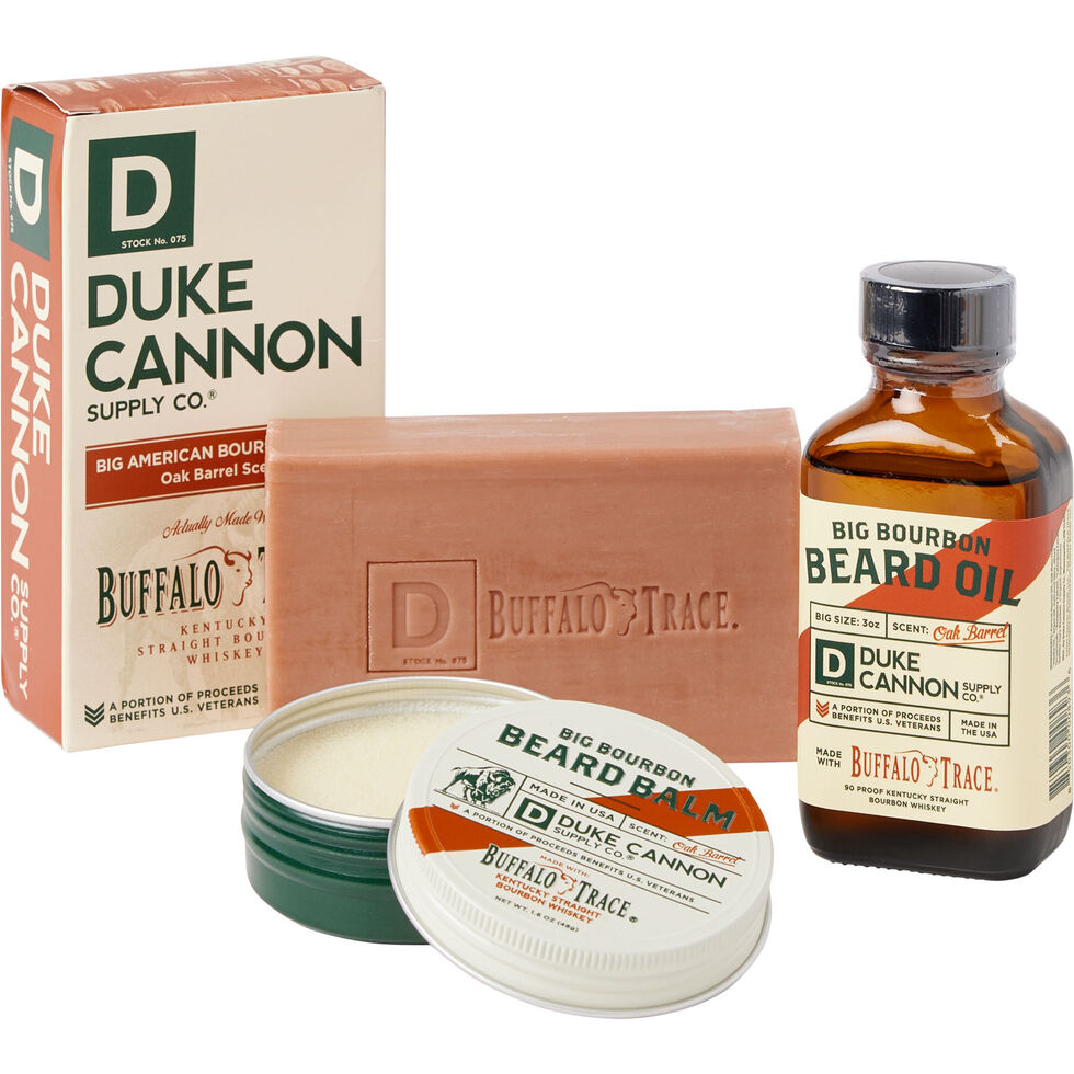 Duke Cannon Supply Co. Big Bourbon Beard Kit