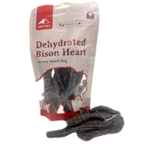 Bark 'N Big Dehydrated Bison Heart - 3.5oz