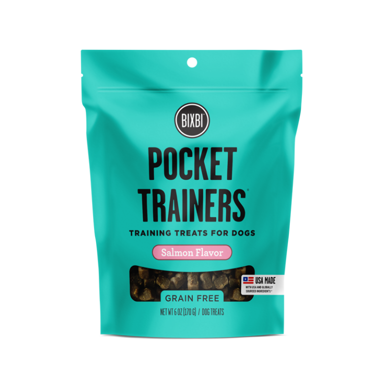 BIXBI Pet Pocket Trainers for Dogs - Salmon Recipe - 6oz Salmon