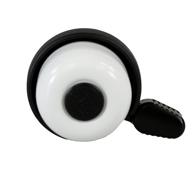 Serfas Bkb-201 Brass Multi Strike Handlebar Bell, Cream White Cream white