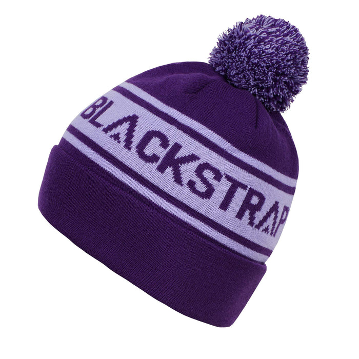 Blackstrap Pom Beanie - Eggplant Eggplant