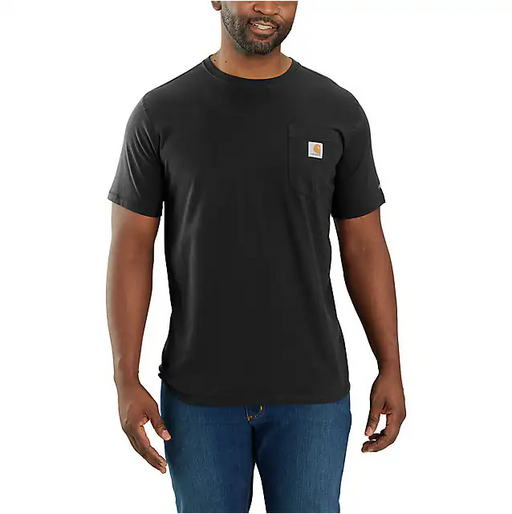 Carhartt Men's Force Relaxed Fit Short-Sleeve Pocket T-Shirt Black /  / REG
