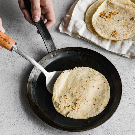 de Buyer Blue Carbon Steel 9.5-inch Crepe & Tortilla Pan