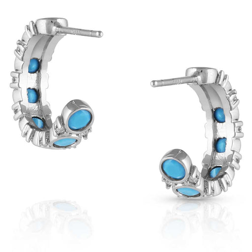 Montana Silversmiths Blue Moon Crystal Earrings