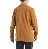 Boys' Long-Sleeve Graphic T-Shirt - Carhartt Brown