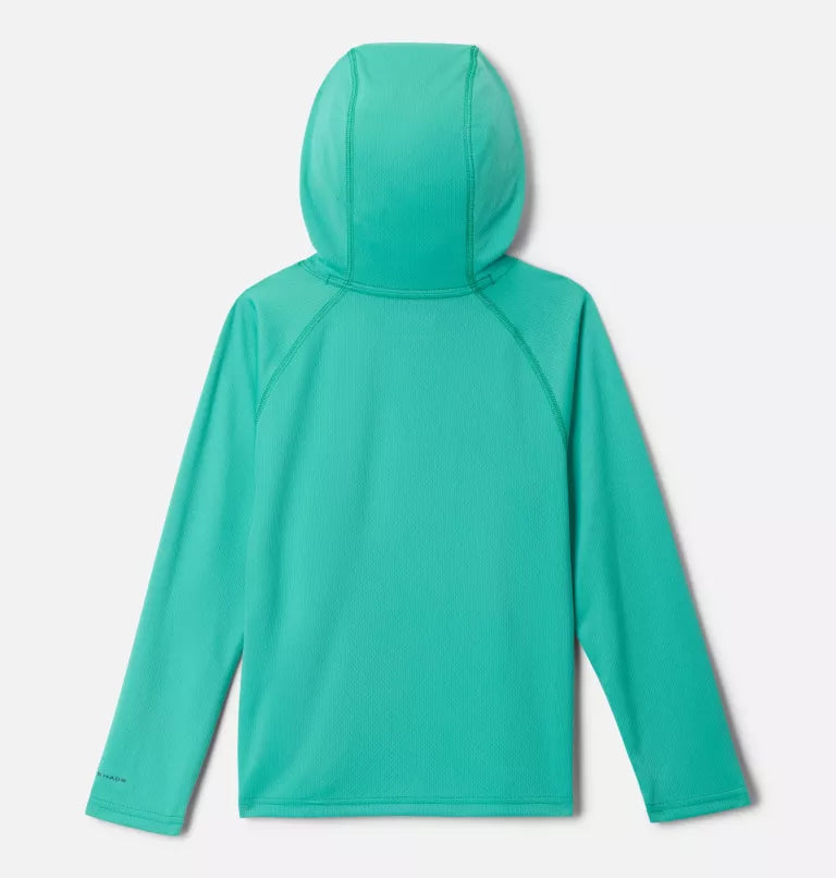 Columbia Boys PFG Solar Stream II Hoodie - Glaze Green