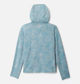 Columbia Boys PFG Uncharted Hoodie - Crushed Blue Swamplands