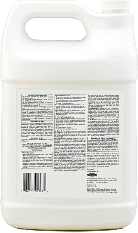 Farnam Companies Bronco E Equine Fly Repellent Plus Citronella Scent - 1 Gallon