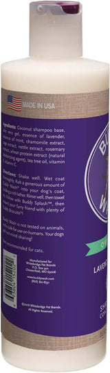 Cloudstar Buddy Wash 2-in-1 Dog Shampoo & Conditioner (Lavender & Mint) - 16oz & 1 Gallon