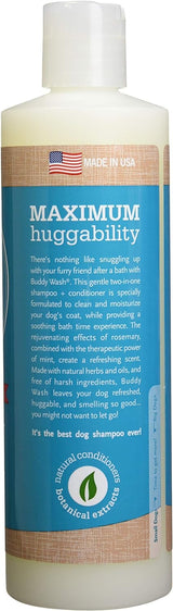 Cloudstar Buddy Wash 2-in-1 Dog Shampoo & Conditioner (Rosemary & Mint) - 16oz