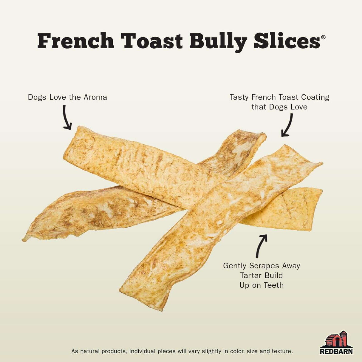 Redbarn Pet Products Bully Slices French Toast Flavor - 9oz