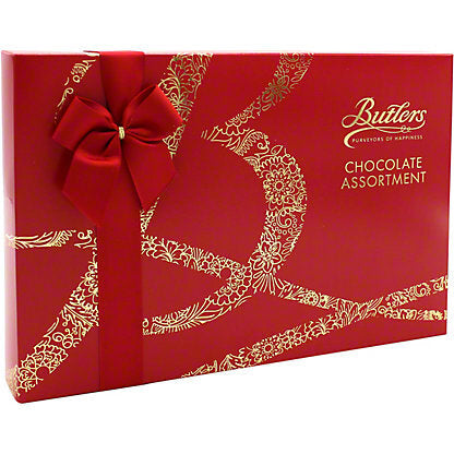 Butler's Chocolate Assortment Red & Gold Gift Box