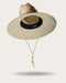 Hemlock Hats Butter Straw Hat - Yellow Solid Bottom Yellow Solid Bottom