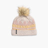 Turtle Fur Recycled Ellen Pom Beanie - Oat Oat