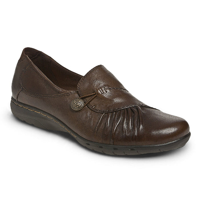 Rockport Women's Paulette Slip-On Shoe - Bark Bark