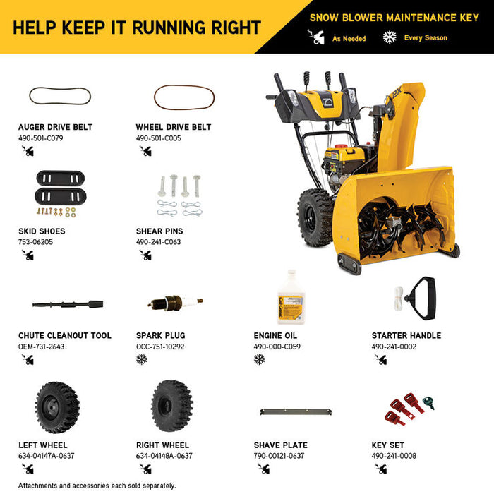 Cub Cadet 2X 26 in. IntelliPOWER Snow Blower - 2X Two-Stage Power