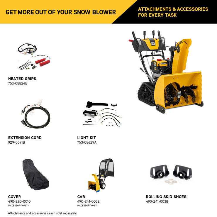 Cub Cadet 2X 26 in. TRAC IntelliPOWER Snow Blower - 2X Two-Stage Power