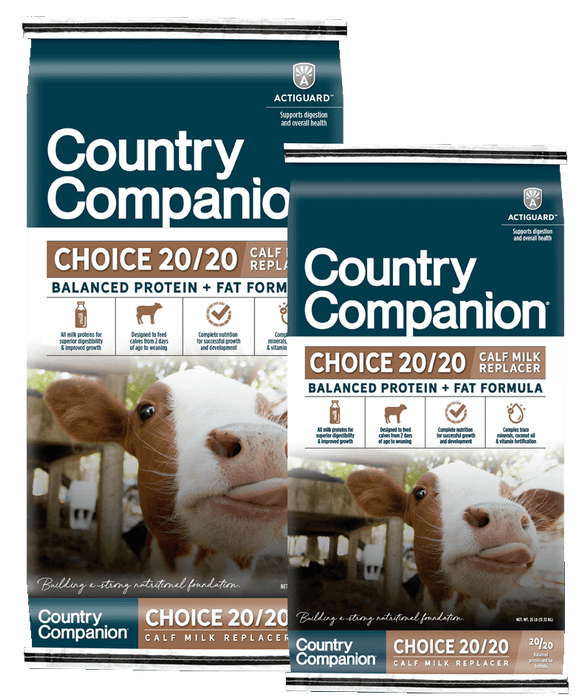 Country Companion Choice 20/20 Calf Milk Replacer