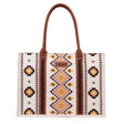 Wrangler Southwestern Pattern Canvas Tote