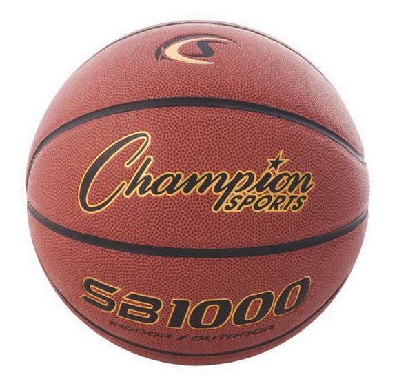 CHAMPION SPORTS SB1000 Official Size Cordley Composite Basetball Multi