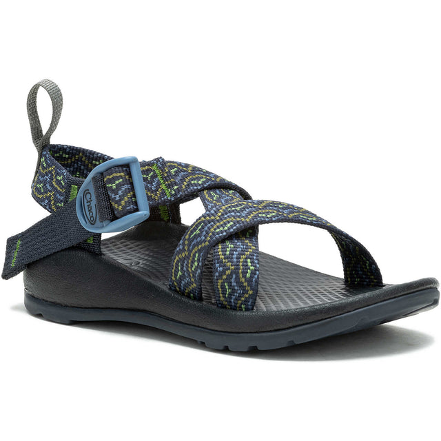 Chaco Kid's Z/1 Ecotread Sandal - Bloop Navy Bloop Navy