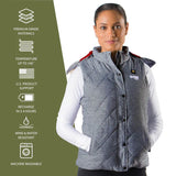 Gobi Heat Women's Cirrus Heated Vest (2-Zone)