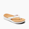 Reef Women's Cushion Cloud Sandal - White/Tan White/Tan