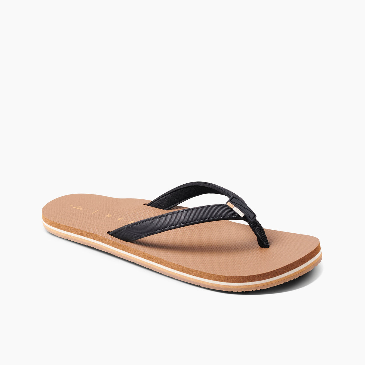 Reef Women's Solana Sandal - Black/Tan Black/Tan