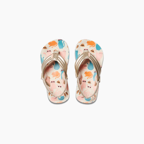 Reef Kid's Little Ahi Sandal - Cool Cats Cool Cats