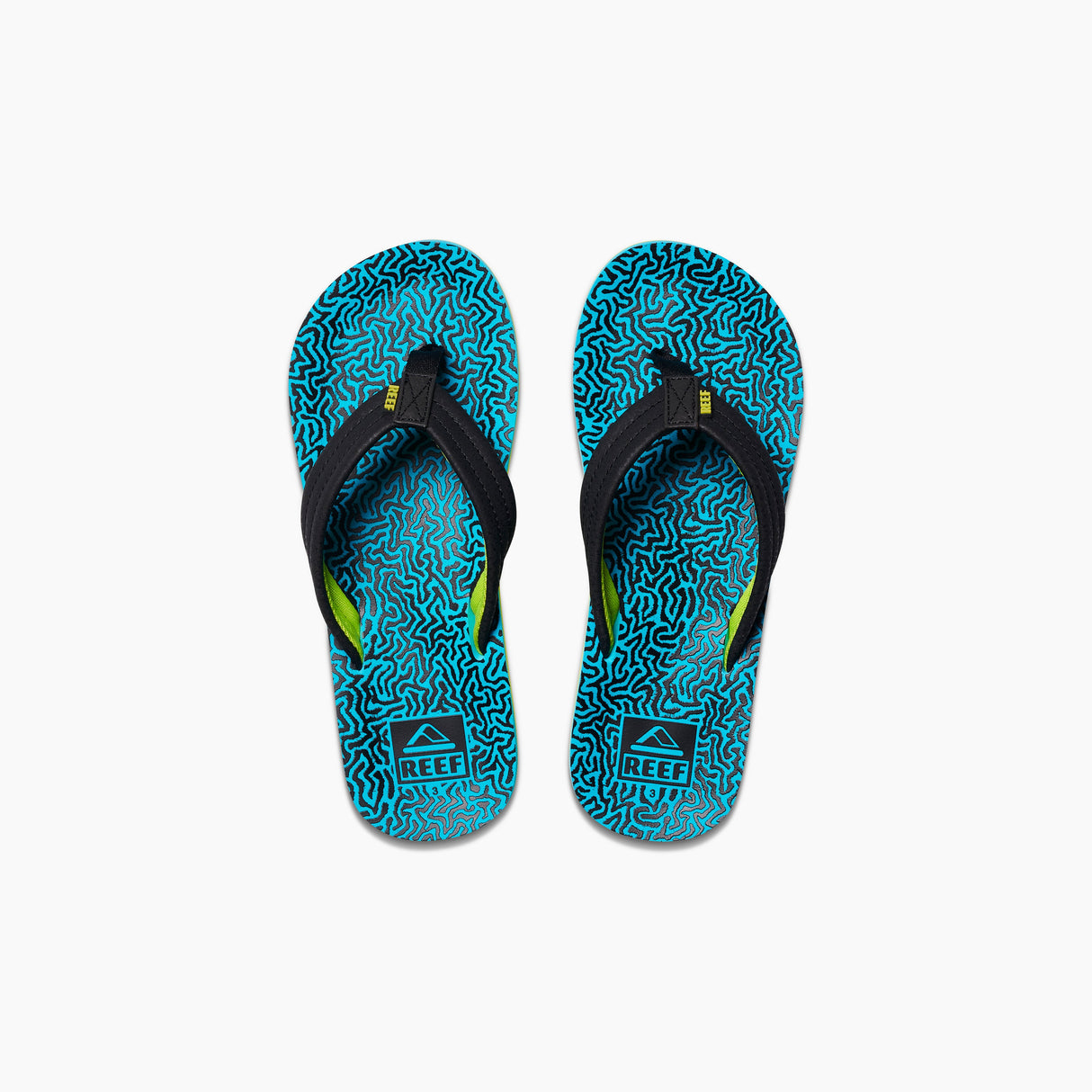 Reef Kid's Ahi Sandal - Blue Coral Blue Coral