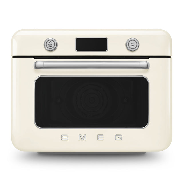 Smeg 50`s Retro Style Aesthetic Countertop Air Fry Oven With Steam Cream
