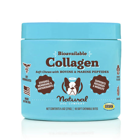 Natural Dog Company Collagen Supplement - 90 Chews