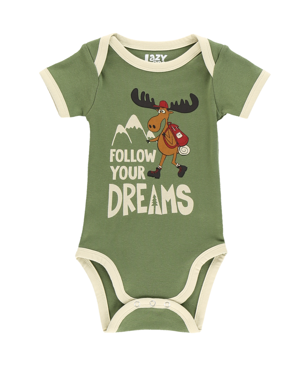Lazy One Follow Your Dreams Infant Onesie Creeper